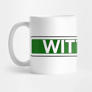 Witty Road Street Sign Mug